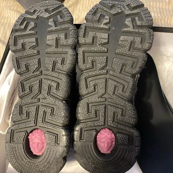Versace sneakers. Size 10. These were purchased as a gift. They were worn 4 s-l1200.jpg main image 3